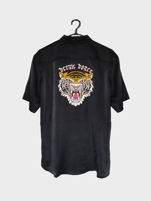 Bernie Bones Tiger Silk Shirt