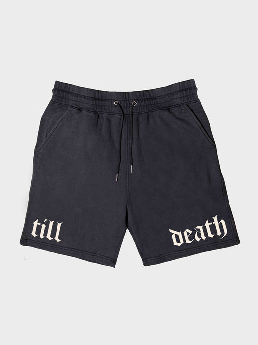 Till Death 2.0 Shorts - Vintage Black