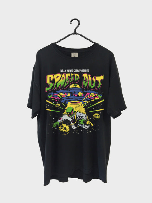 Bones x Spaced Out Festival Collab Tee - Vintage Black
